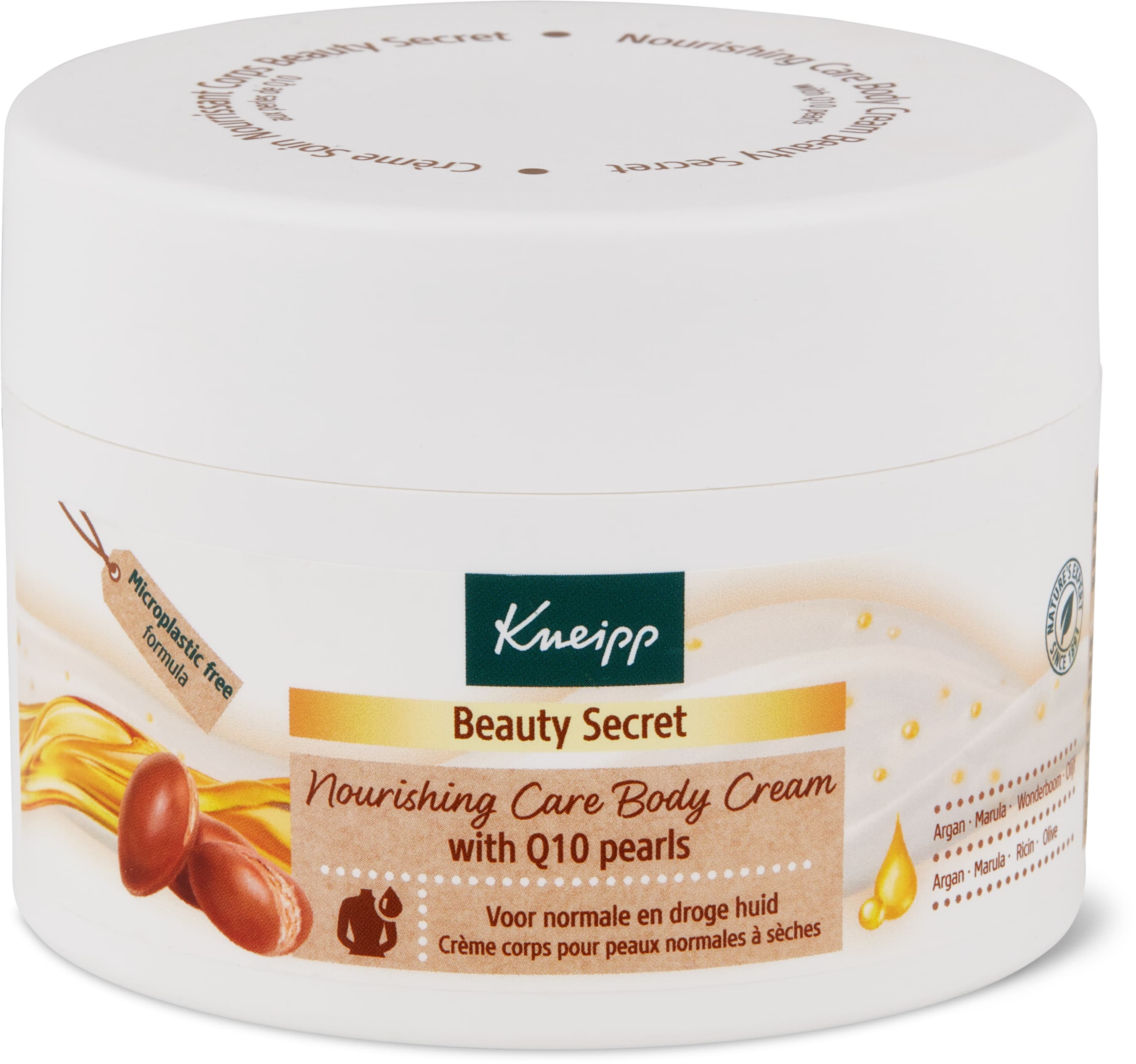 Kneipp Beauty Secret Nourishing Care Body Cream Q10 Perlen und natürliche Öle 200ml